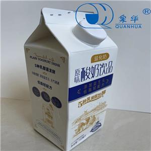 Environmentally pure natural Milk Gable Top Coartons