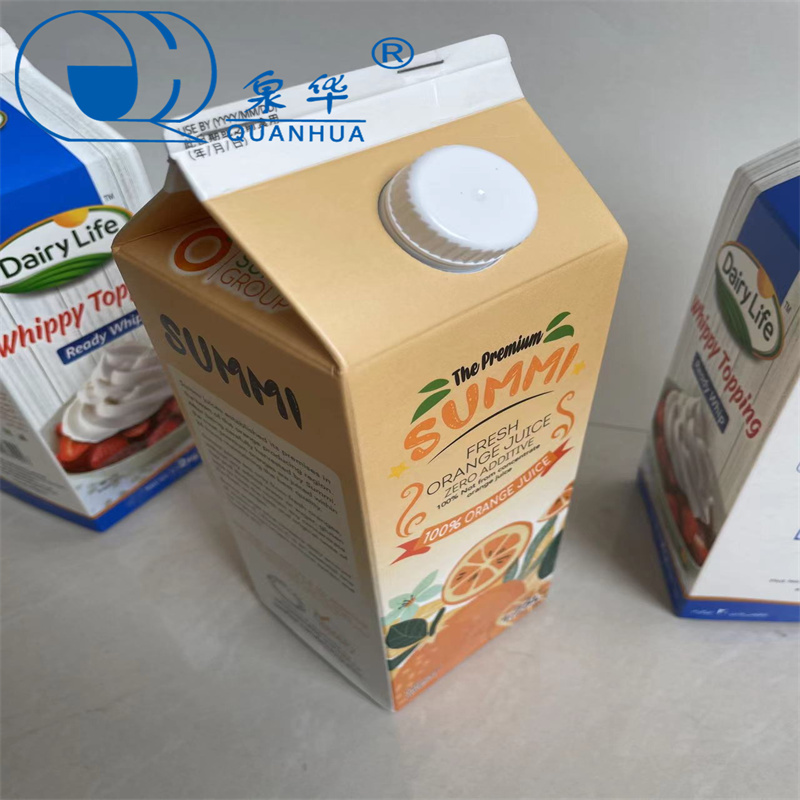 Китай Мини-коробка для свежего молока на 250 мл, производитель