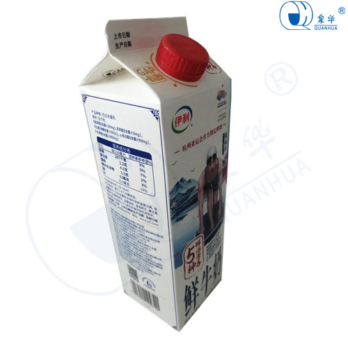 1000ml milk box gable top carton