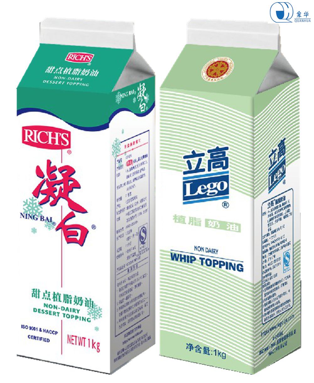 caja de leche fresca