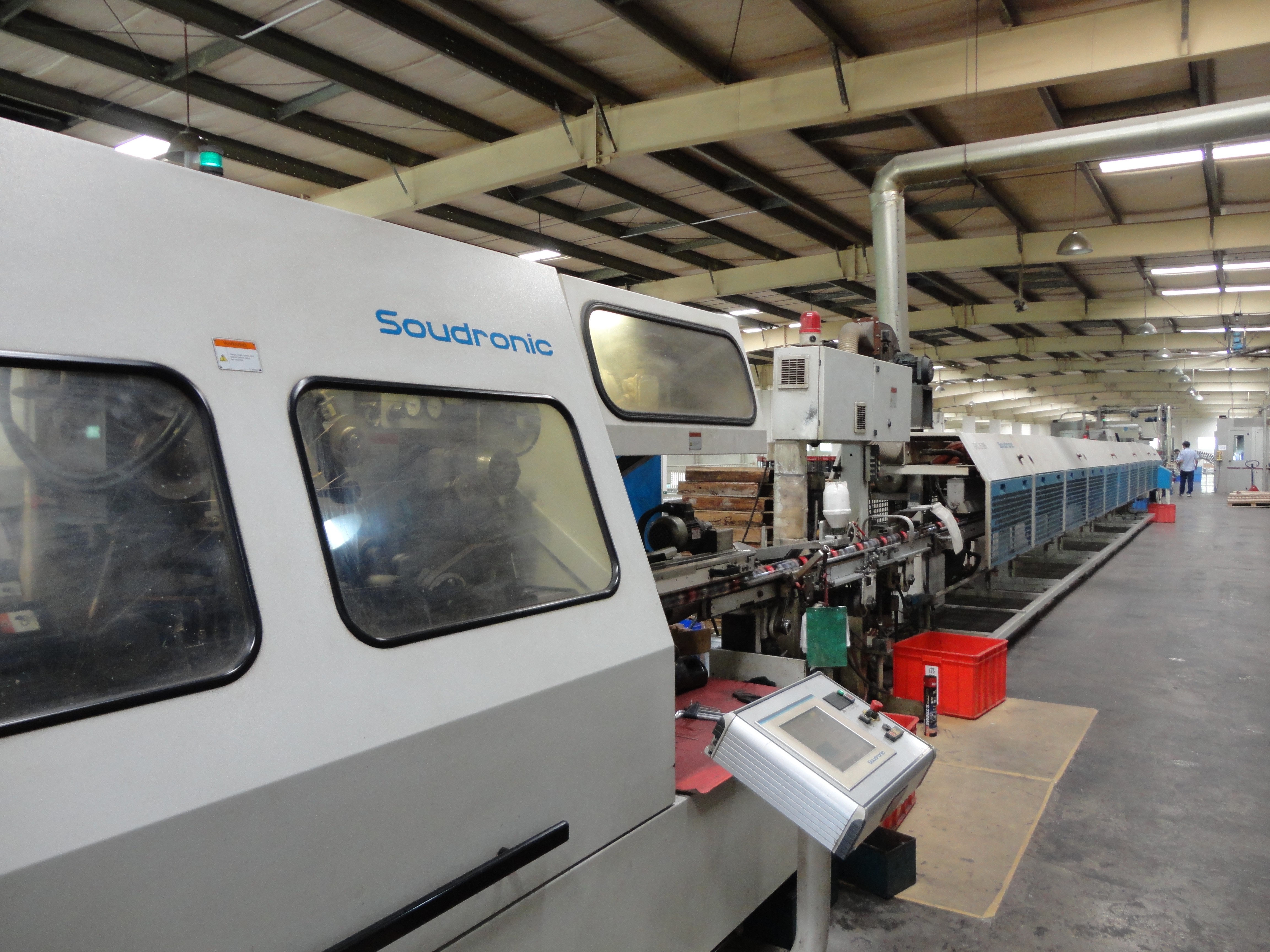 Swiss Sudronic Fully Automatic Can Body Welder Swiss Sudronic Fully Automatic Can Body Welder