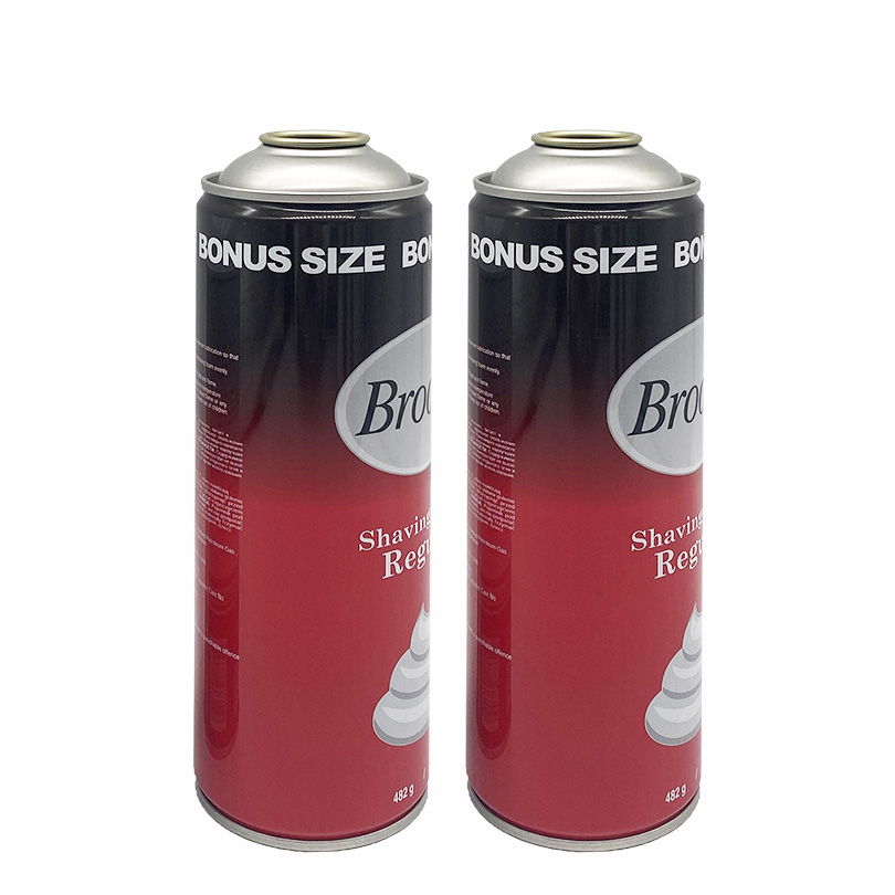 Custom Empty Aerosol Tin Can For Auto Care Products