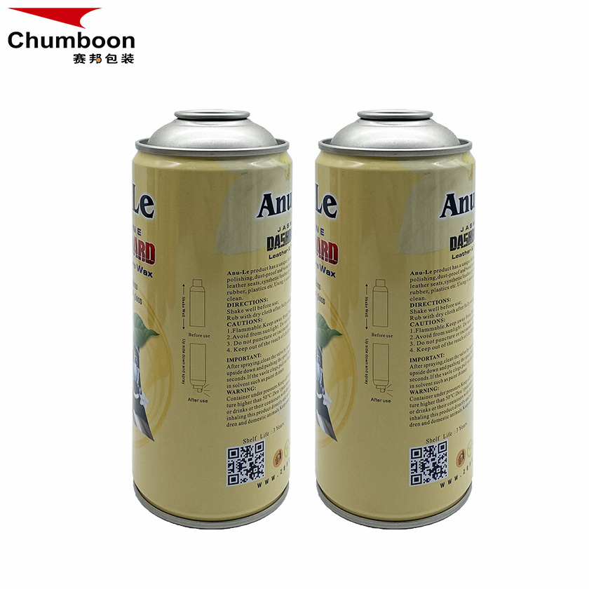 Aerosol Tin Can For Automotive Beauty Products