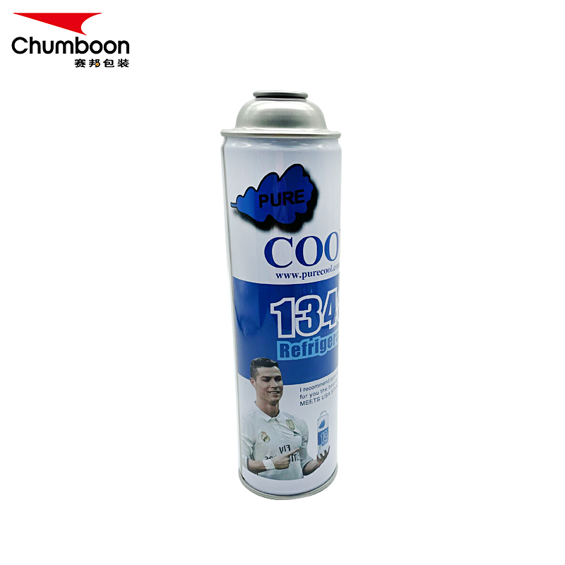 Empty Refillable Aerosol Tin Can For Body Spray 250ml