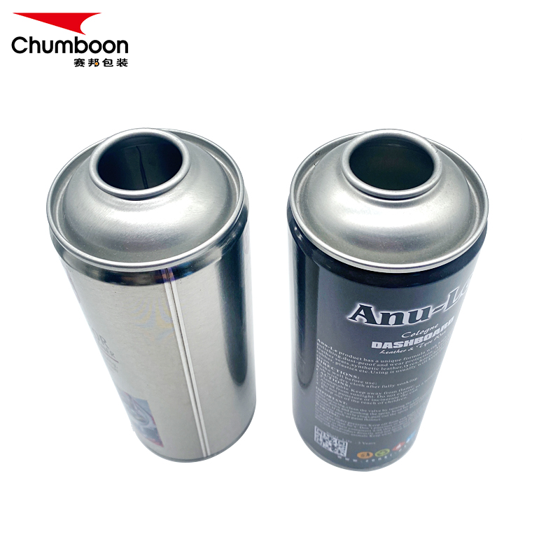 65x158mm Empty Aerosol Tin Can For Tyre Cleaner