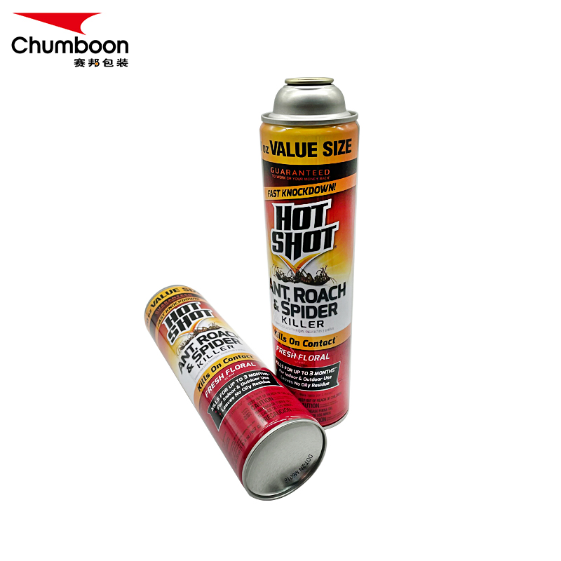 Empty Aerosol Tinplate Tin Insecticide Spray Can For Sales