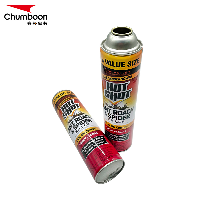 Empty Aerosol Tinplate Tin Insecticide Spray Can For Sales