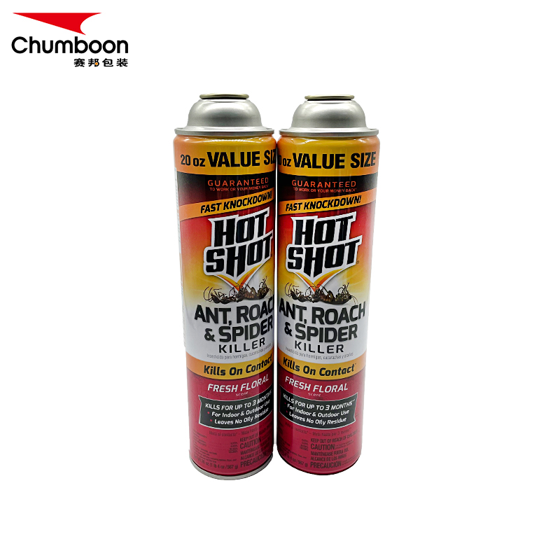 Empty Aerosol Tinplate Tin Insecticide Spray Can For Sales