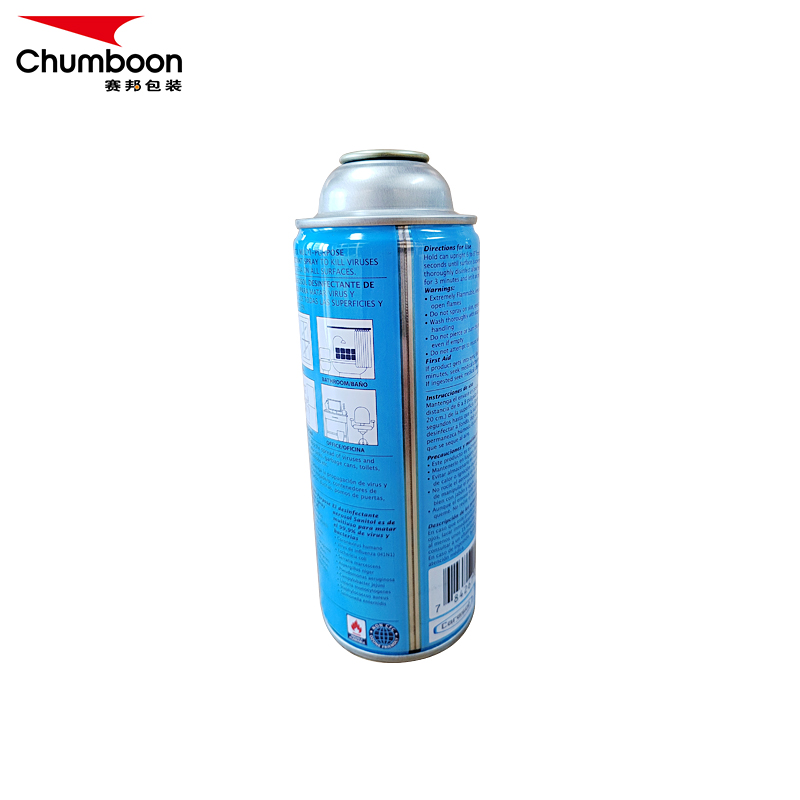 Home Care Sterilization Disinfectante Aerosol Tin Can For Disinfectante COVID-19