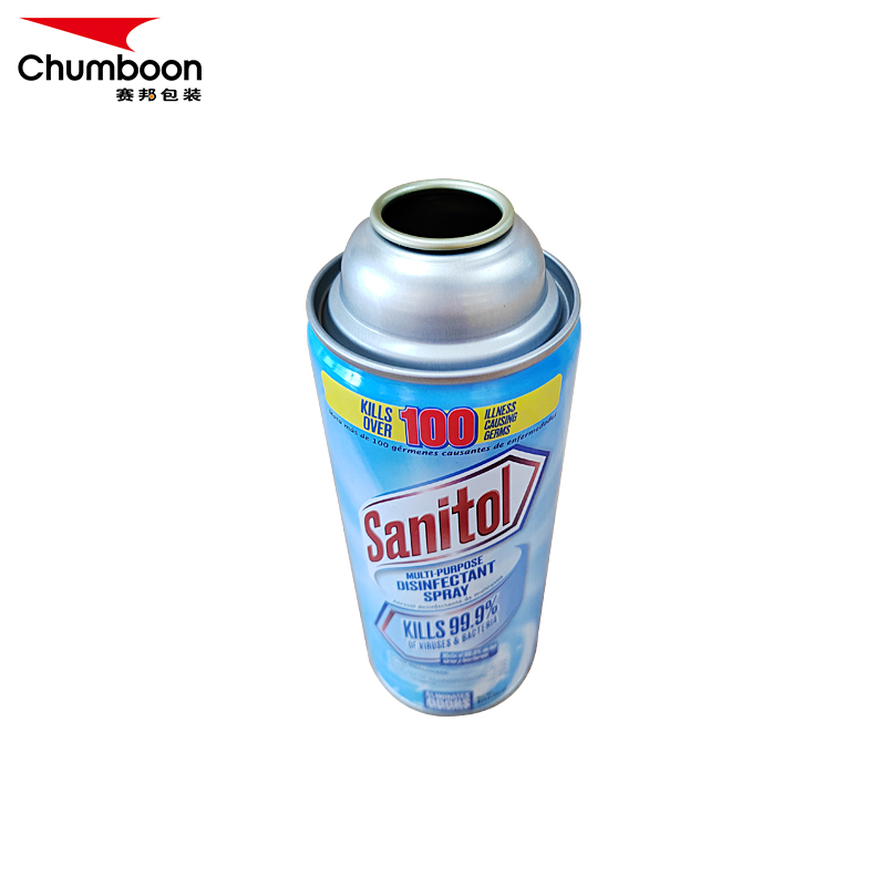 Home Care Sterilization Disinfectante Aerosol Tin Can For Disinfectante COVID-19