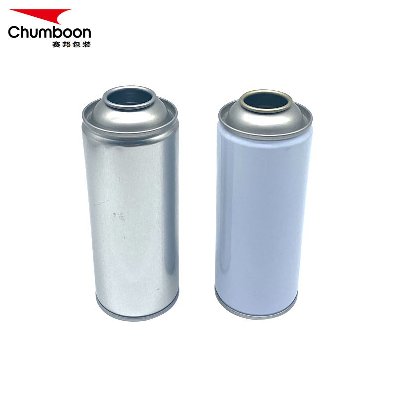 4-6 Color CMYK Printing Metal Tin Can Empty Aerosol Can For Or Fire Extinguisher