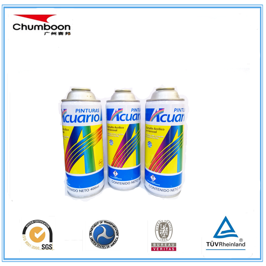 65x158mm 400ml Aerosol Tin Can For Paint