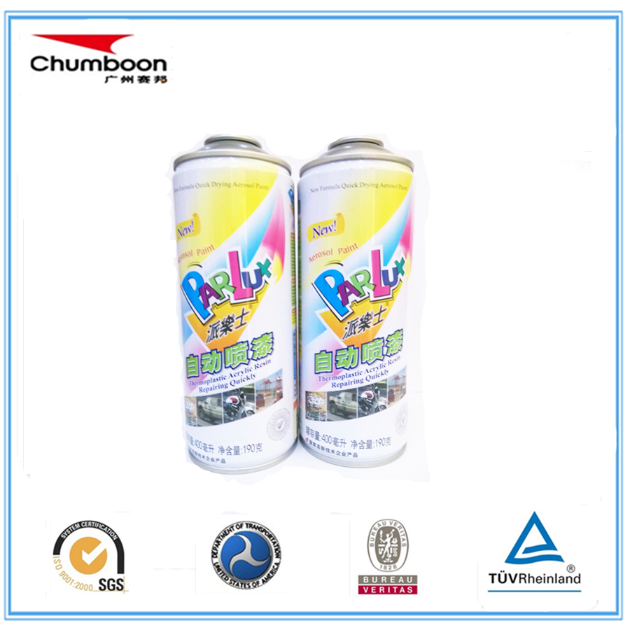 65x158mm 400ml Aerosol Tin Can For Paint