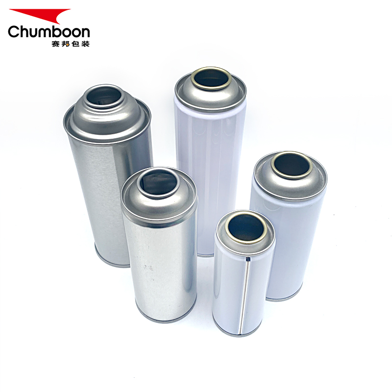 White Coating Aerosol Tin Can For Paint Without Printing