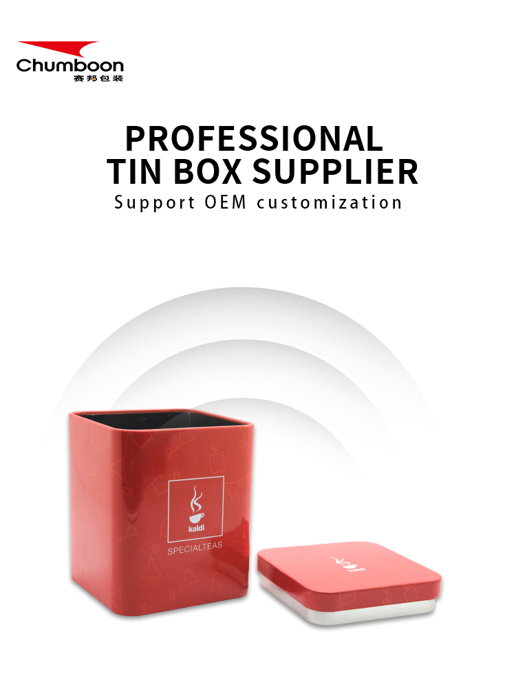 Slide Top Tin Box