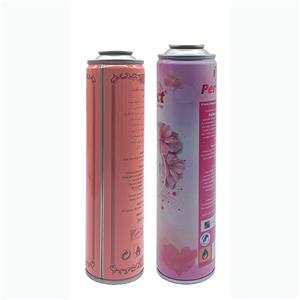 Dedorant CMYK Or Pantone Printing Diameter 52mm Aerosol Tin Can