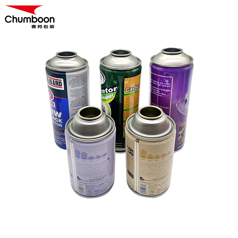 Metal Tinplate Aerosol Can For Filling Engine Starting Fluid