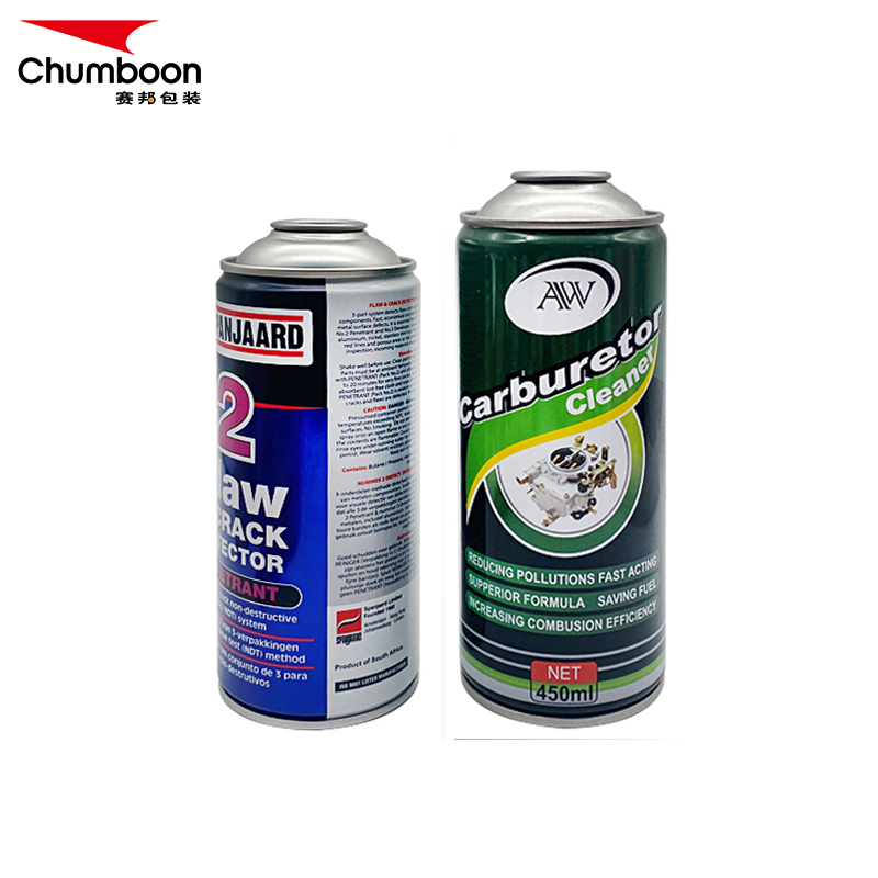 Metal Tinplate Aerosol Can For Filling Engine Starting Fluid