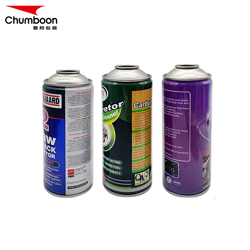 Metal Tinplate Aerosol Can For Filling Engine Starting Fluid