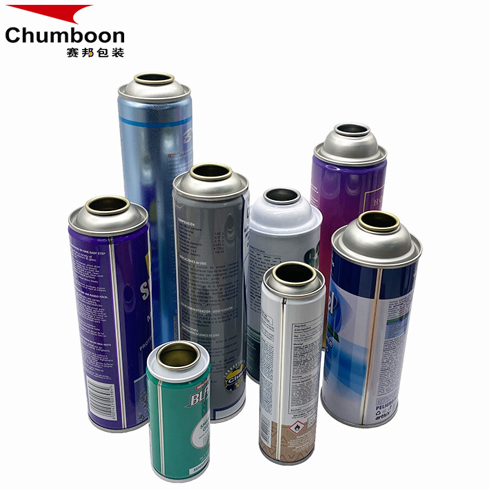 Customized Printing Design Spray Tinplate Bottle