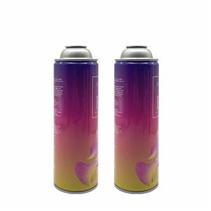 Shaving Foam Aerosol Filled Empty Metal Package Aerosol Tin Can