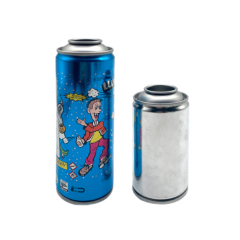 Customization Empty Metal Tinplate Aerosol Can For Window Cleaner Spray