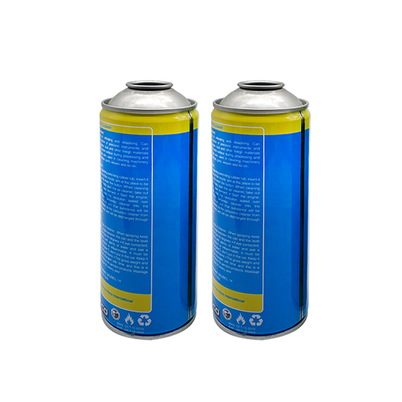 Customization Empty Metal Tinplate Aerosol Can For Window Cleaner Spray