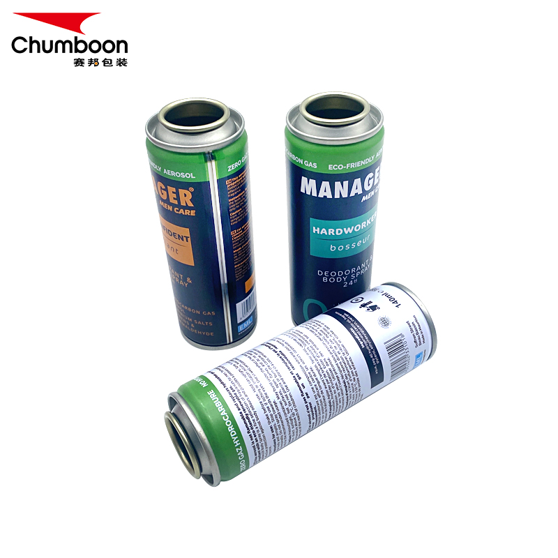 Chumboon Empty Metal Tin Aerosol Spray Can For Automotive Care Products