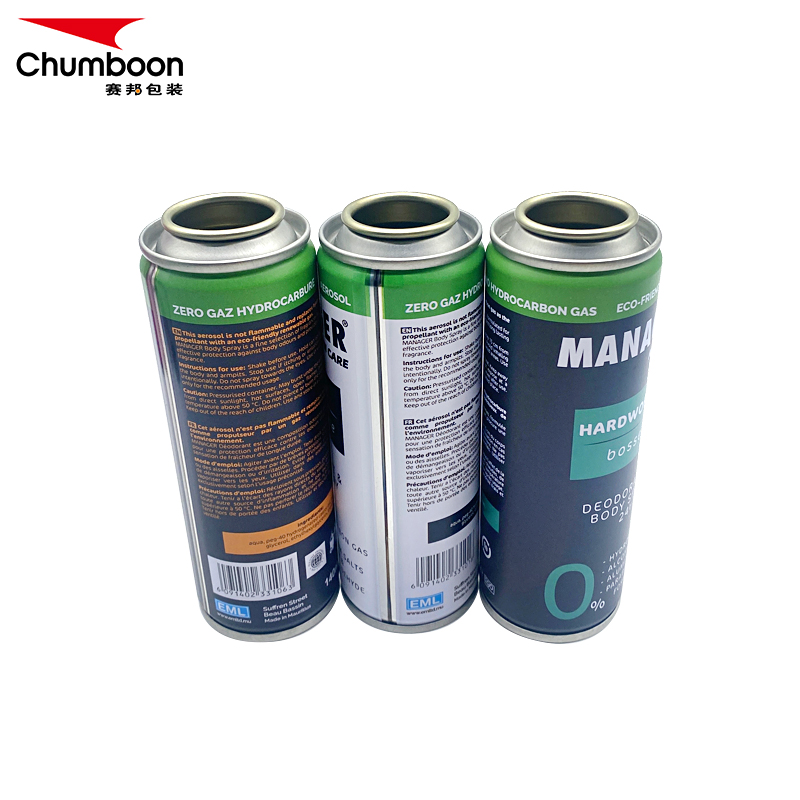 Chumboon Empty Metal Tin Aerosol Spray Can For Automotive Care Products