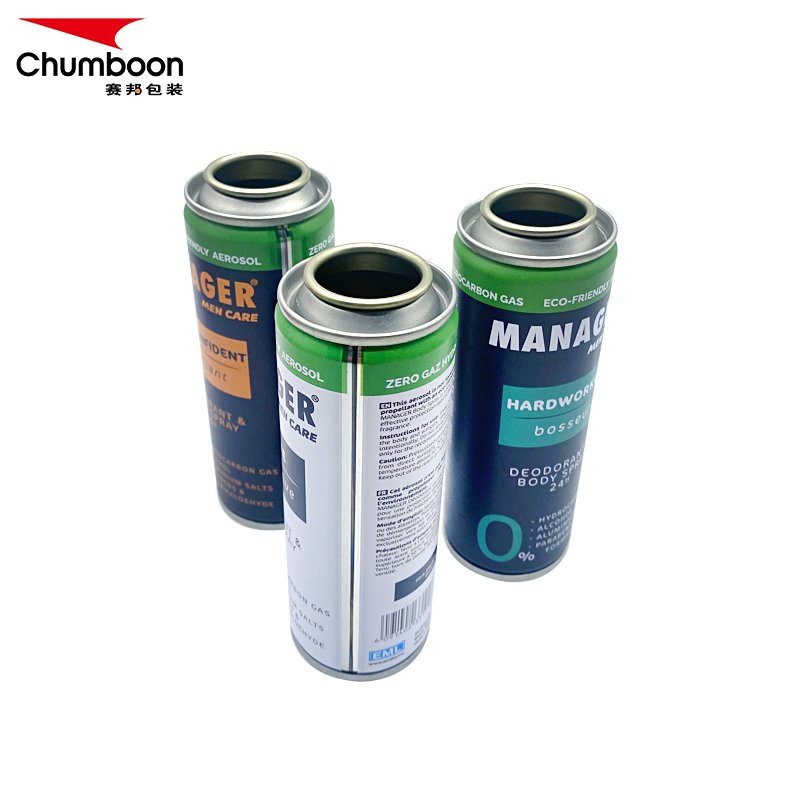 Chumboon Empty Metal Tin Aerosol Spray Can For Automotive Care Products