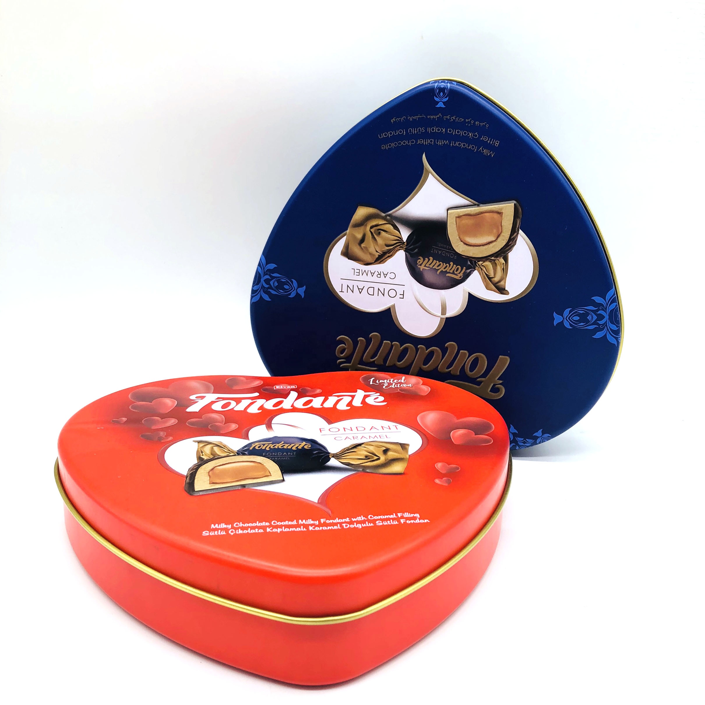 Supply Heart Shape Candy Tin Box With PVC Window Wholesale Factory