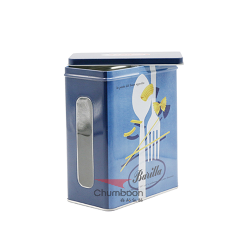 Environmental Protection Hinged Gift Metal Tinplate Case For Perfume Package