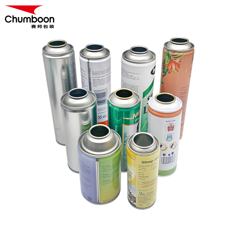 Aerosol tin can components