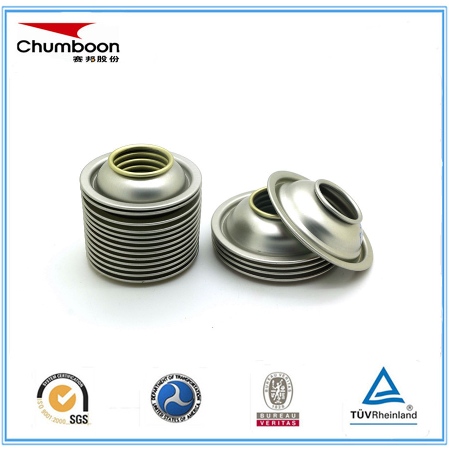 Aerosol Tin Can Components Top And Bottome