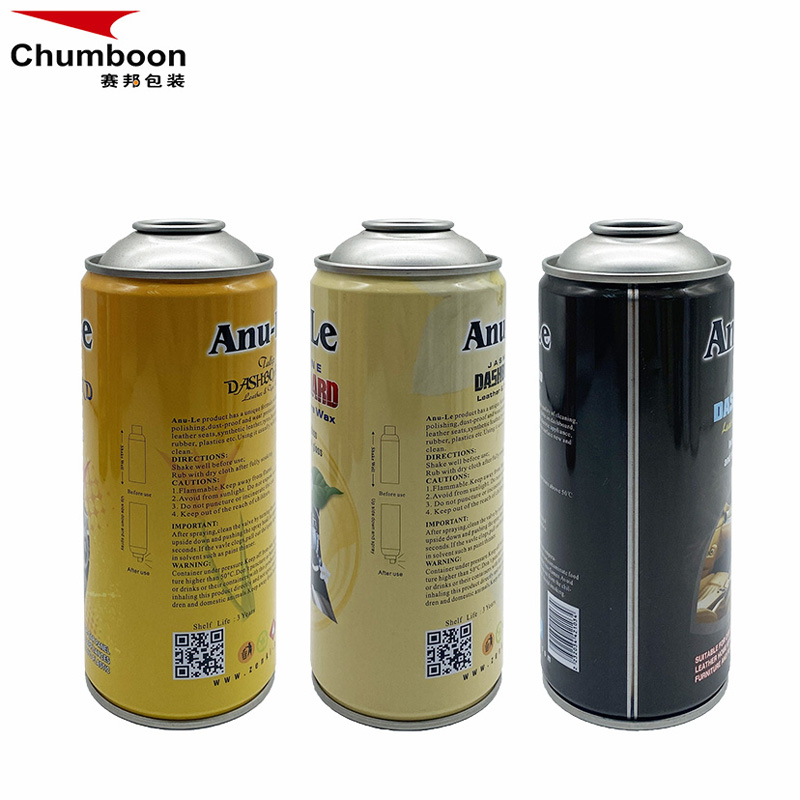 Aerosol Tin Can For Automotive Beauty Products