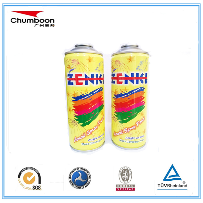 65x158mm 400ml Aerosol Tin Can For Paint