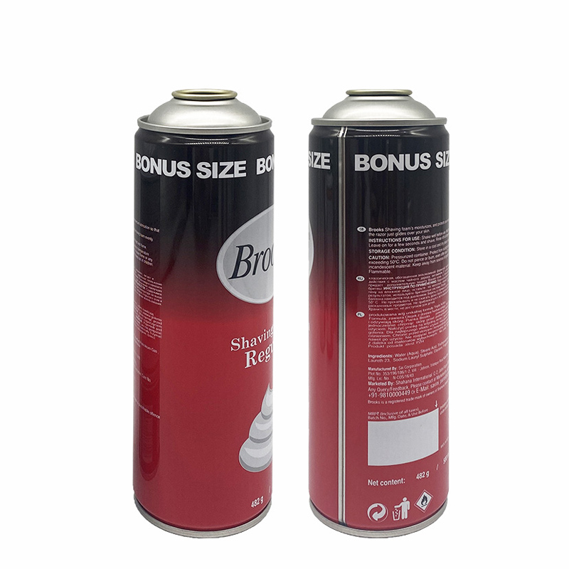 Custom Empty Aerosol Tin Can For Auto Care Products