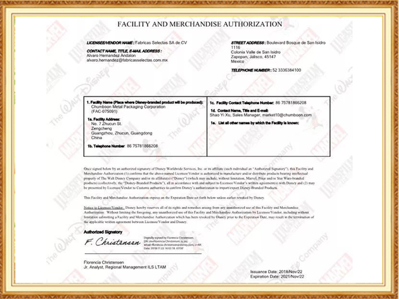 We Passed the Disney Certification