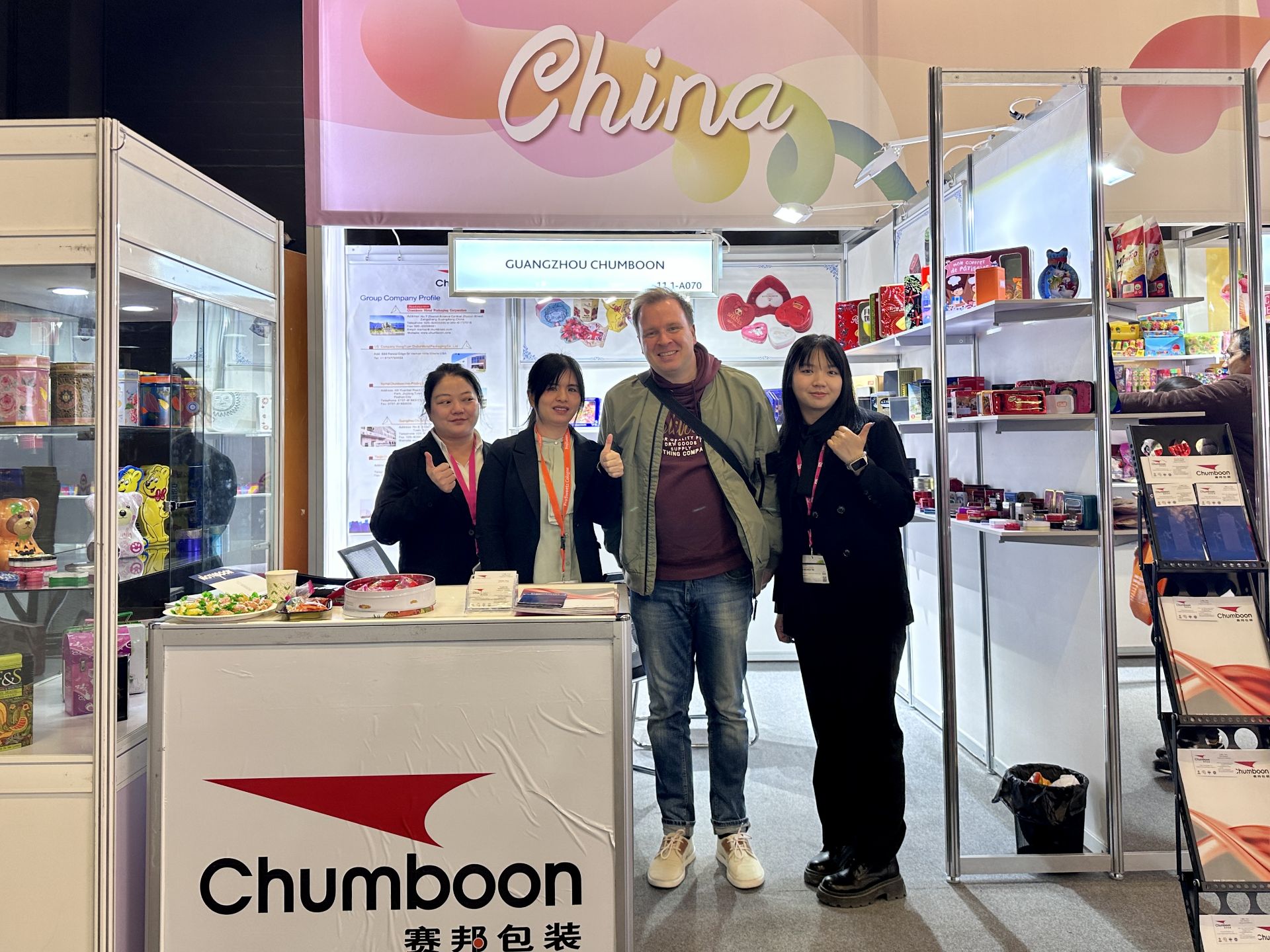 Chumboon Packing German ISM & PROSWEETS Show