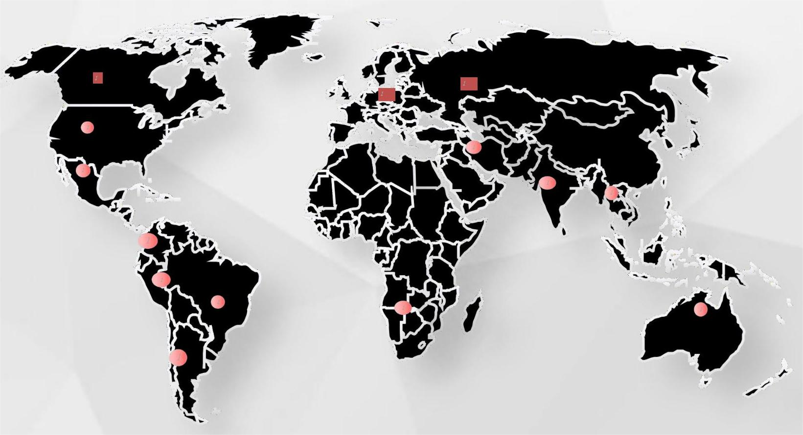 Global customer base Global customer base
