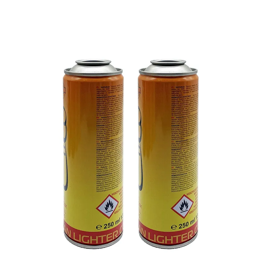 What are the raw materials used to make aerosol tin cans?