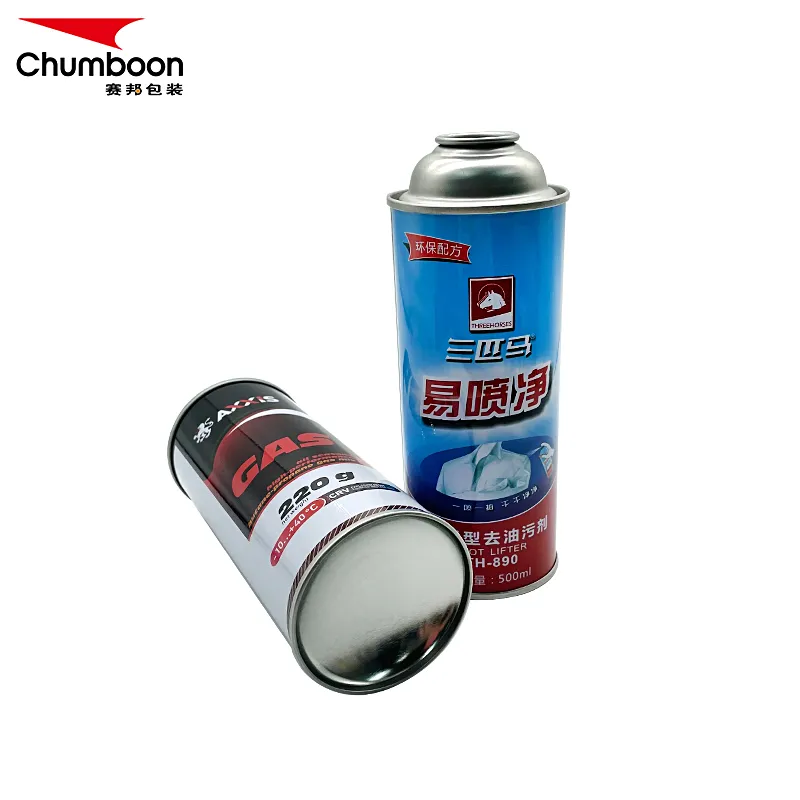 aerosol tin can