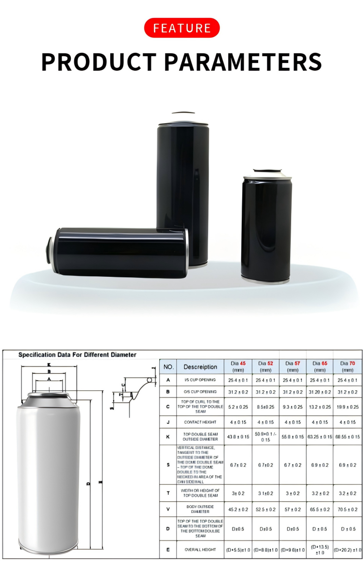 spot marking aerosol container