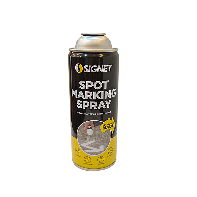 Chumboon package spot marking aerosol tin can Dia65mm