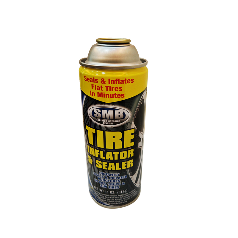 Chumboon package tire inflation spray aerosol tin can 11 OZ