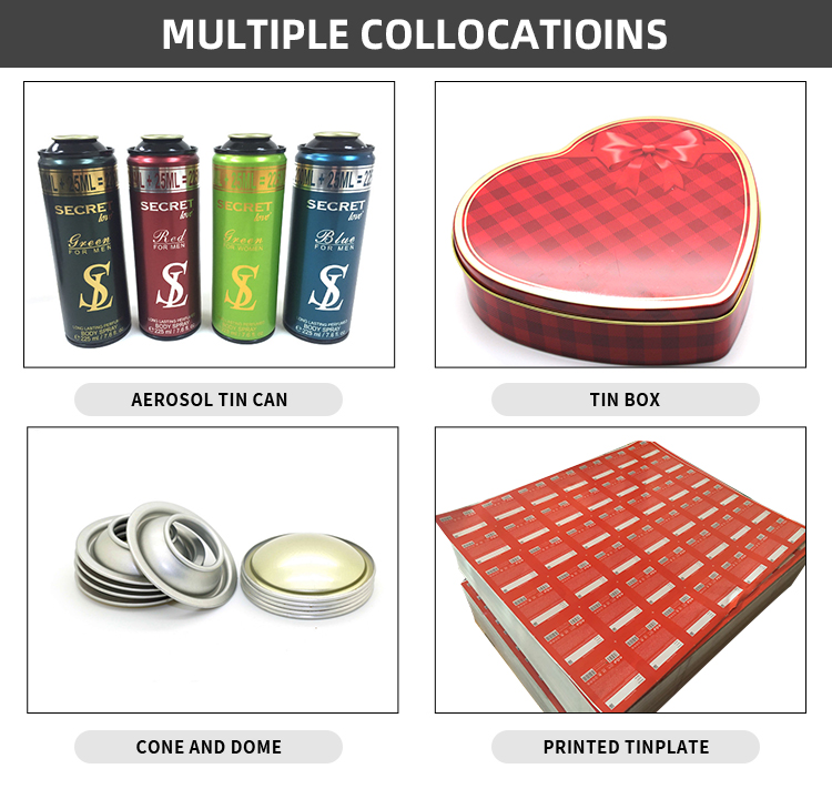 tin plate cans