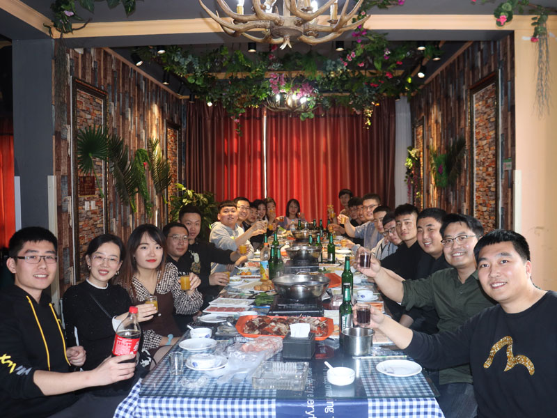 Construção em grupo da empresa