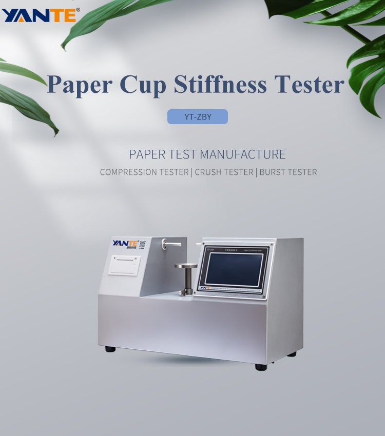 stiffness tester for paper cup