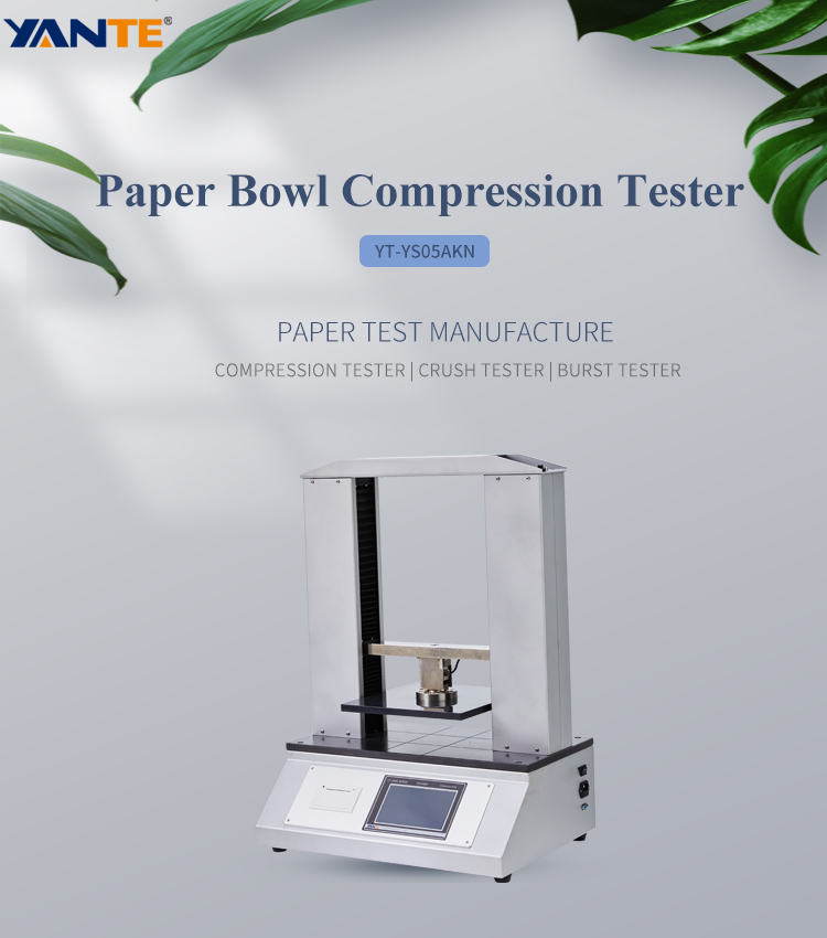 Paper Bowl Compression Tester