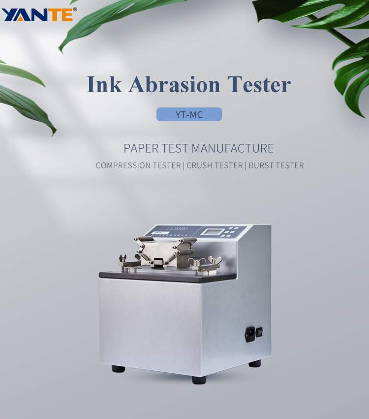 Ink Rub Abrasion Resistance Tester